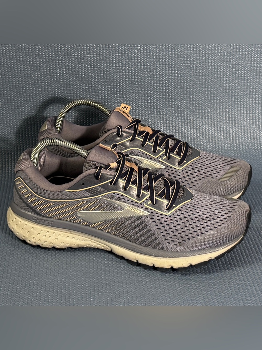 Brooks Ghost 12 Running Shoes Granite Women's Size 9